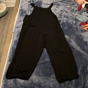 Black Overall/Jumpsuit
